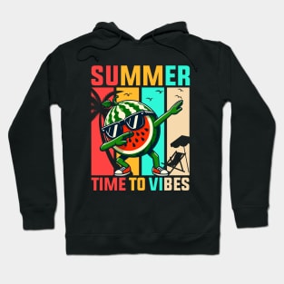 Summer Times Vibes Walermelon Hoodie